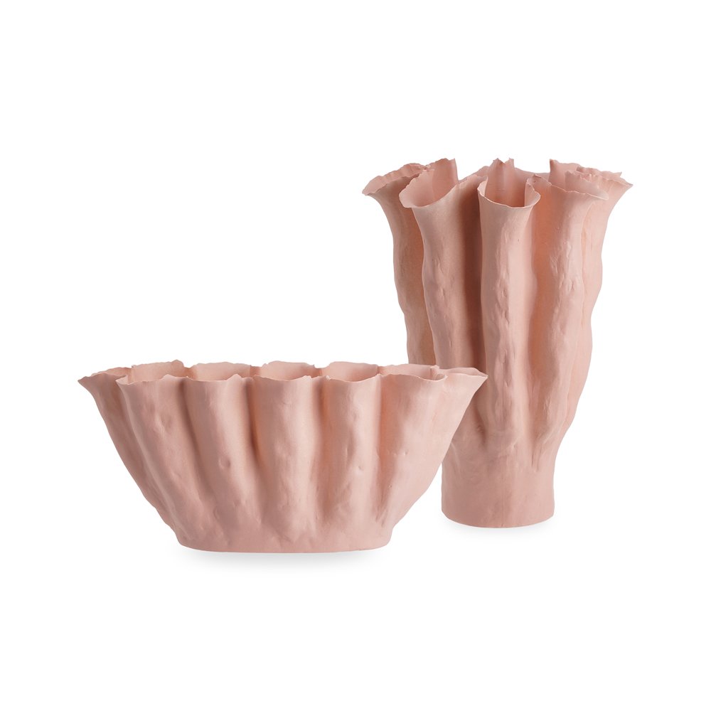 Product photograph of Liang Eimil Blossom Ceramic Bowl Blush from Olivia's.