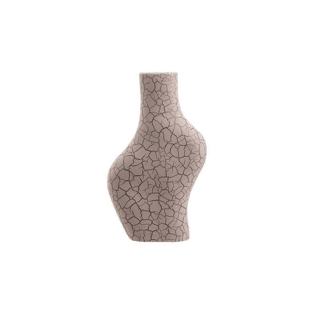 Product photograph of Liang Eimil Marni Ceramic Vase Small Taupe from Olivia's