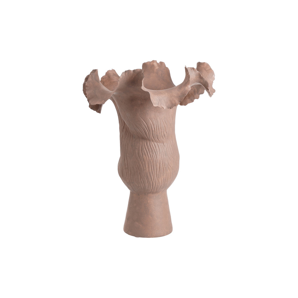 Product photograph of Liang Eimil Kiana Ceramic Vase Sienna from Olivia's