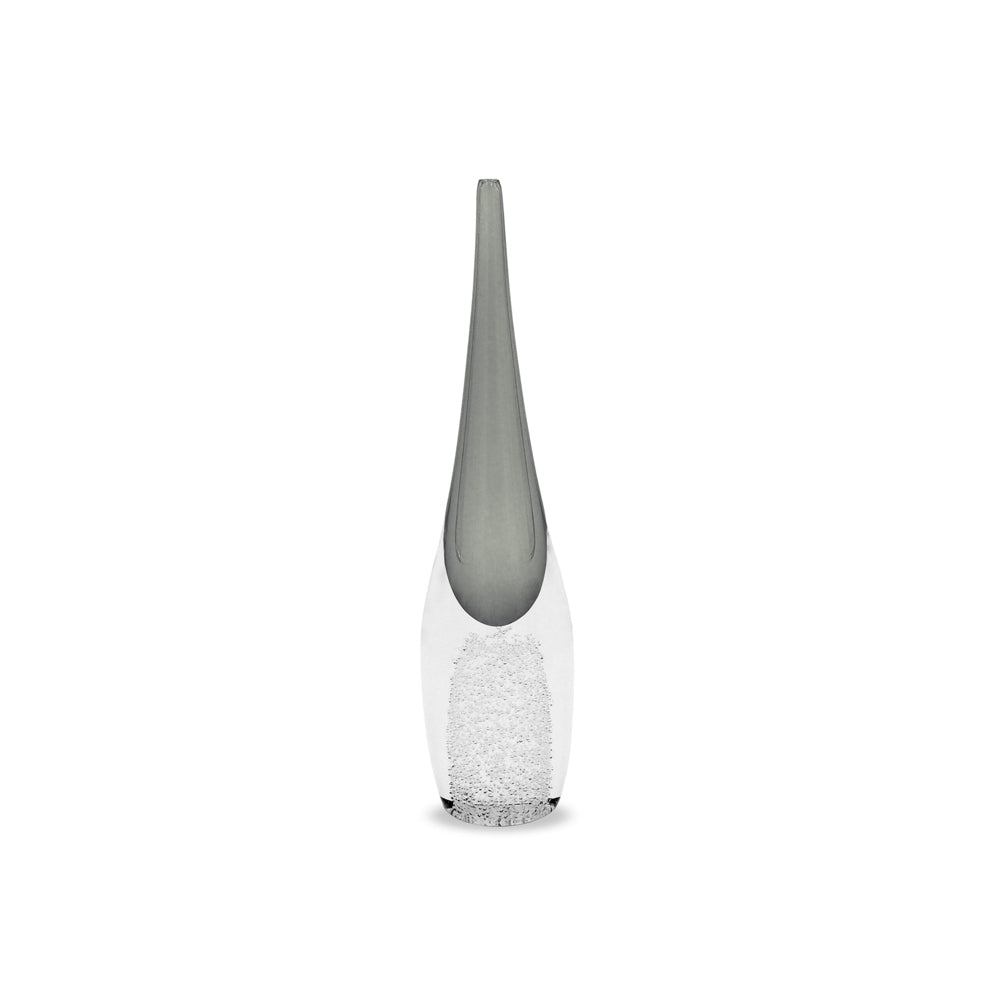 Product photograph of Liang Eimil Ellis Crystal Grey Vase Outlet Large from Olivia's.