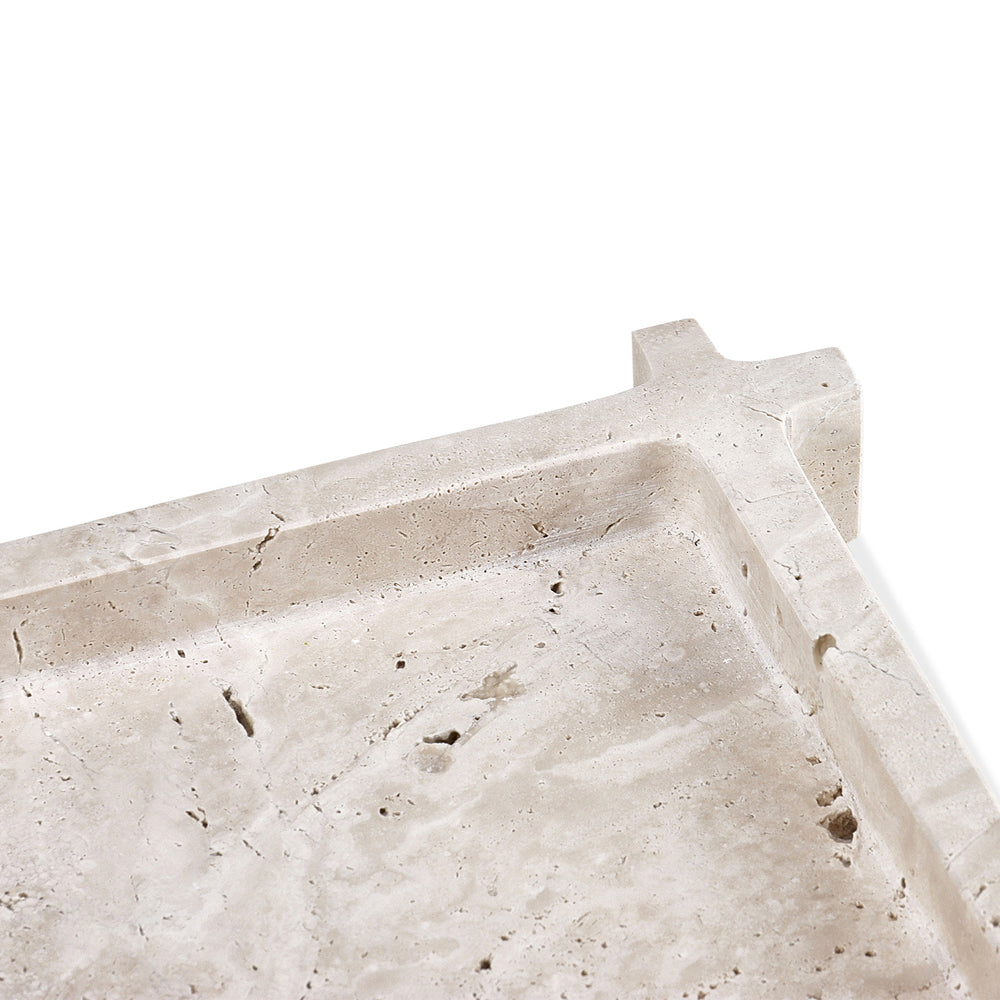 Product photograph of Liang Eimil Roche Tray Beige from Olivia's.