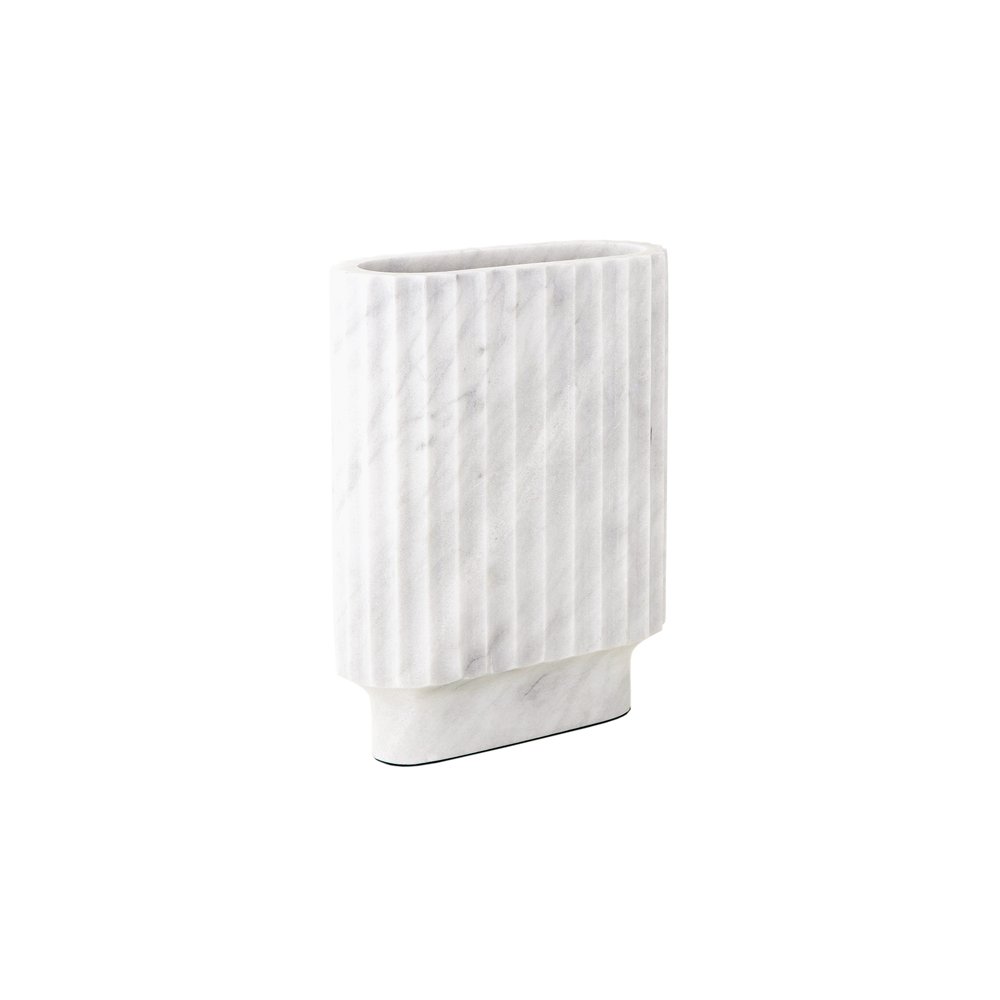Product photograph of Liang Eimil Renzo Vase White from Olivia's
