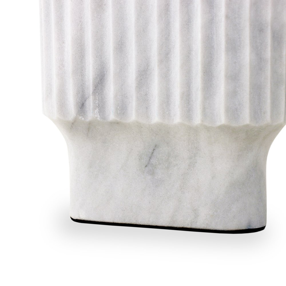 Product photograph of Liang Eimil Renzo Vase White from Olivia's.