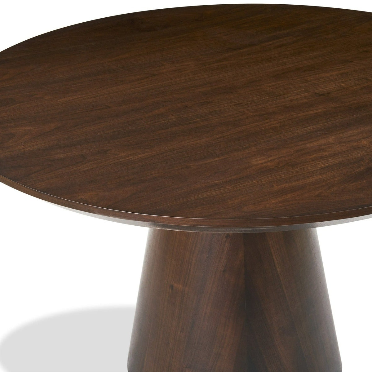 Product photograph of Liang Eimil Herzog Dining Table In Natural Walnut from Olivia's.