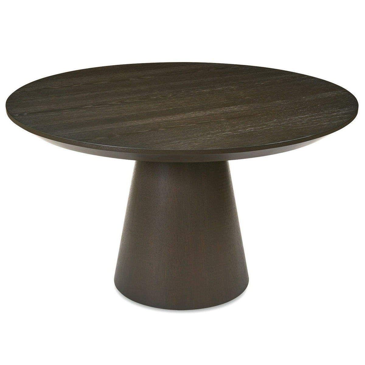 Product photograph of Liang Eimil Herzog Dining Table In Dark Grey Oak from Olivia's.