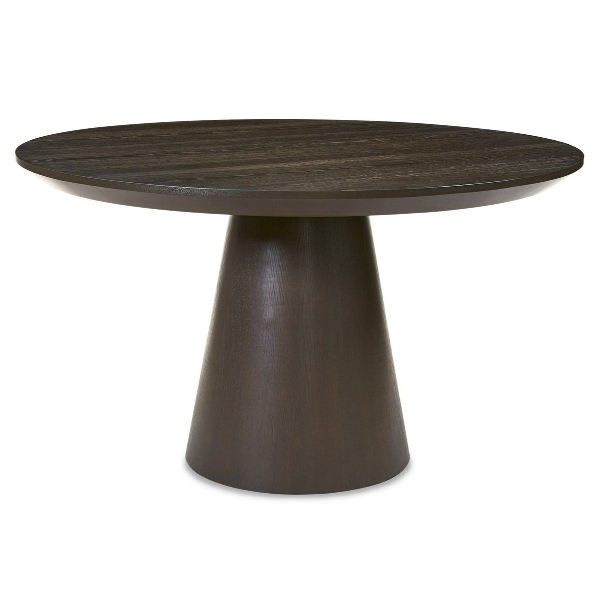 Product photograph of Liang Eimil Herzog Dining Table In Dark Grey Oak from Olivia's