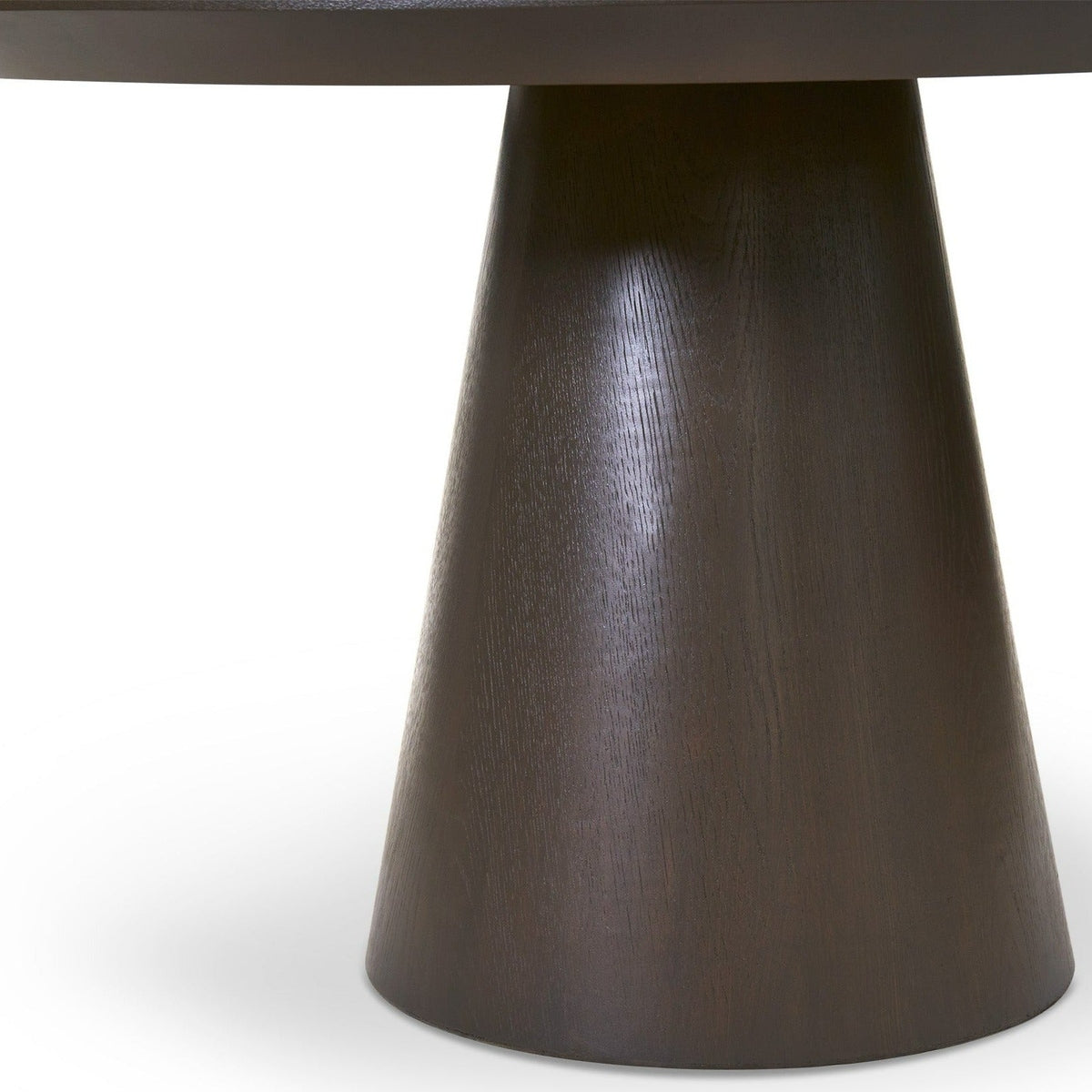 Product photograph of Liang Eimil Herzog Dining Table In Dark Grey Oak from Olivia's.