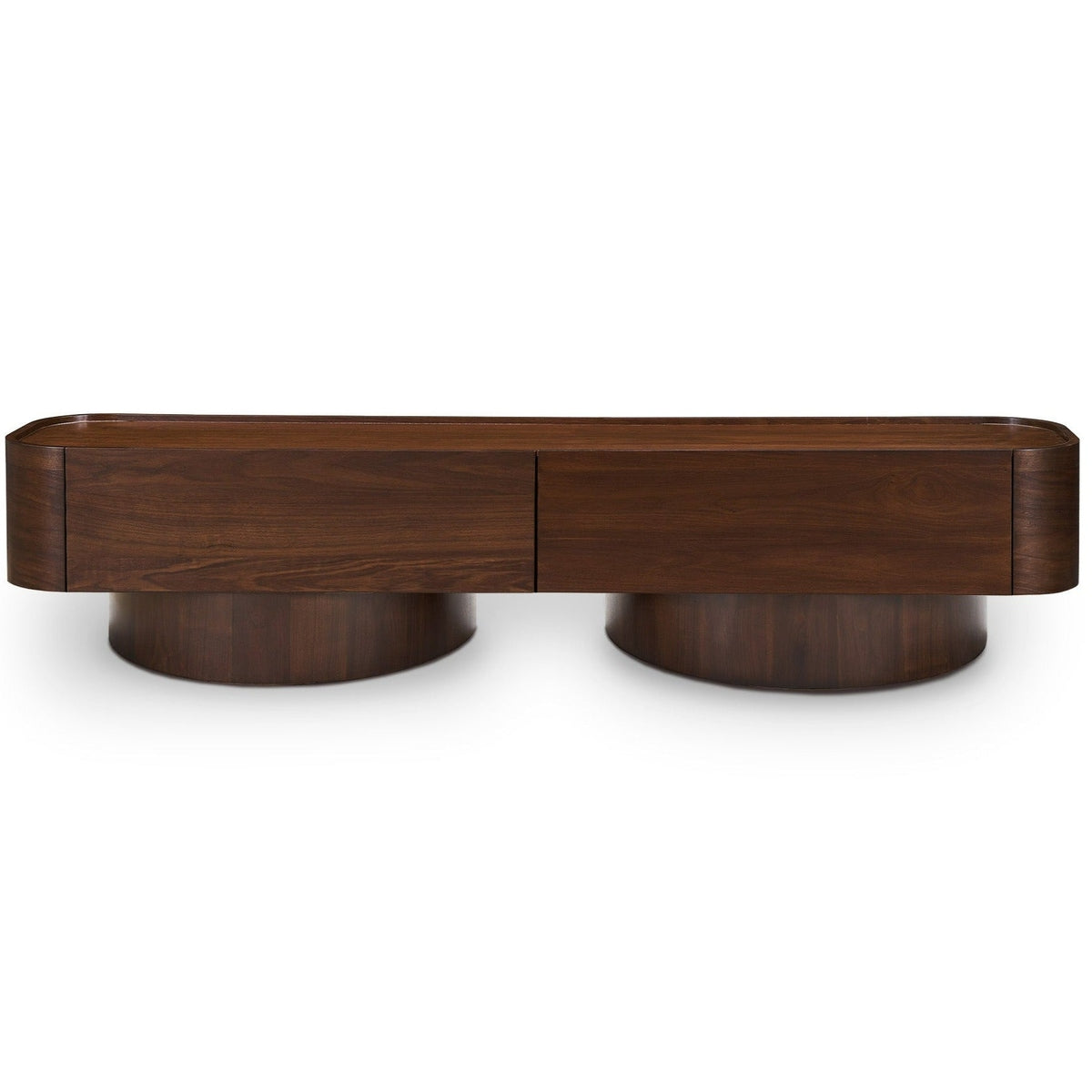 Product photograph of Liang Eimil Butka Media Sideboard In Natural Walnut from Olivia's.