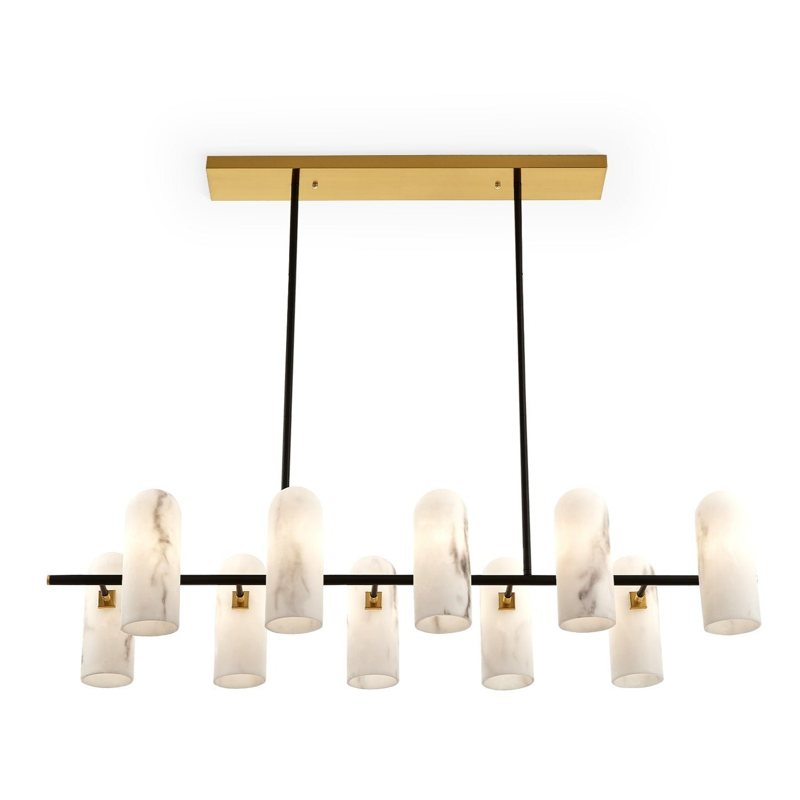 Product photograph of Liang Eimil Amatti Long Chandelier from Olivia's.