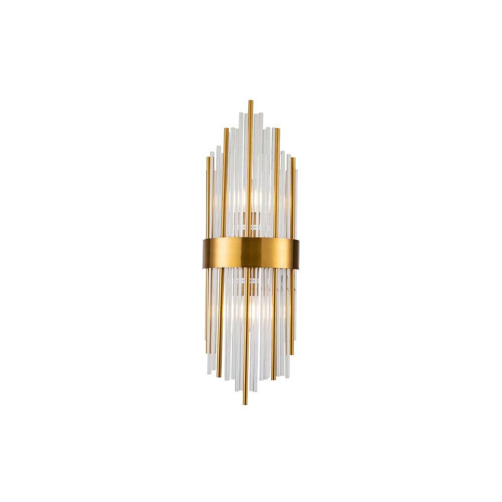 Liang Eimil Clarins Wall Lamp Brass Clear