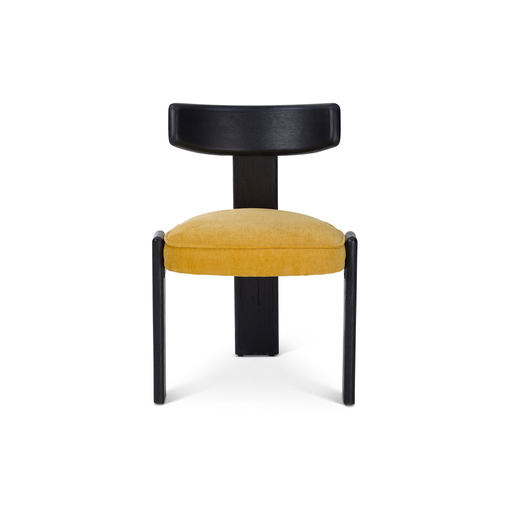 Product photograph of Liang Eimil Albi Set Of 2 Dining Chairs - Morgan Ochre from Olivia's.