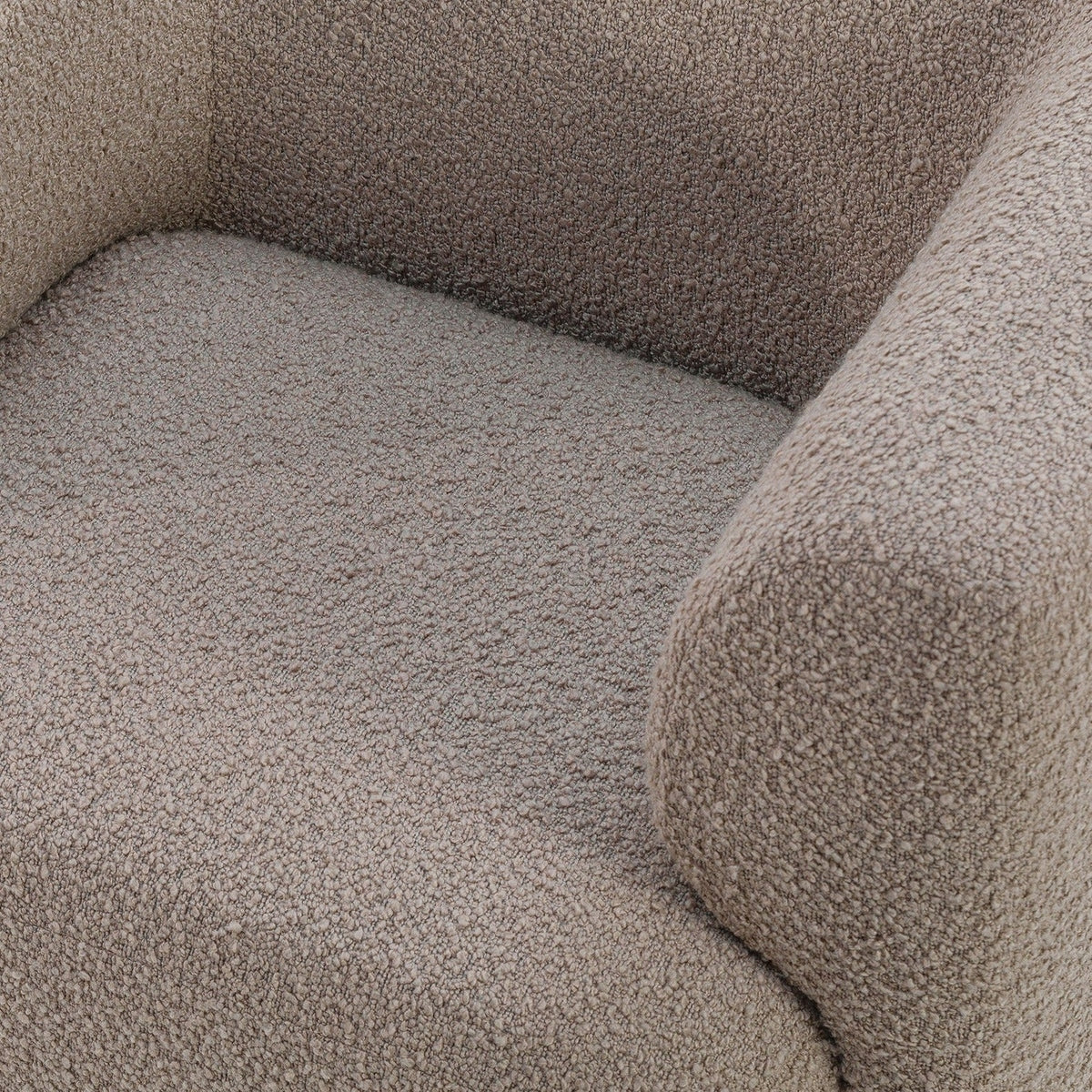 Product photograph of Liang Eimil Lexington Occasional Chair In Beverly Boucle Espresso Grey from Olivia's.