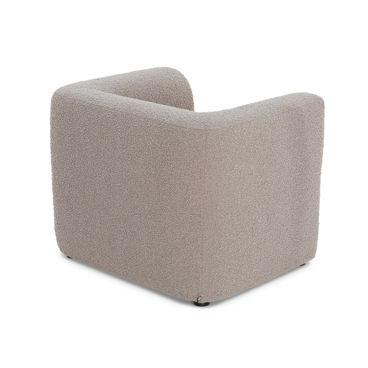 Product photograph of Liang Eimil Lexington Occasional Chair In Beverly Boucle Espresso Grey from Olivia's.