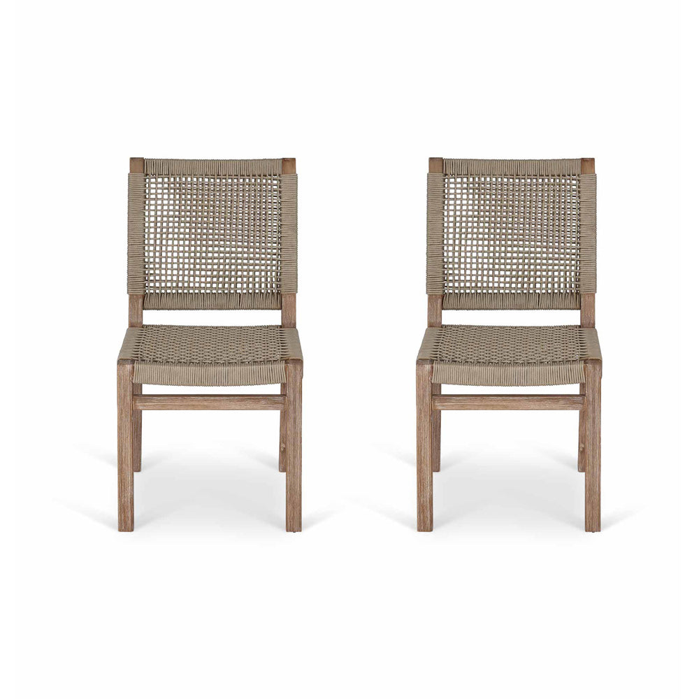 Product photograph of Garden Trading Set Of 2 Chilford Dining Chairs from Olivia's.