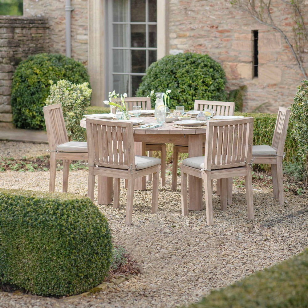 Product photograph of Garden Trading Porthallow Round Dining Table Large Natural from Olivia's.