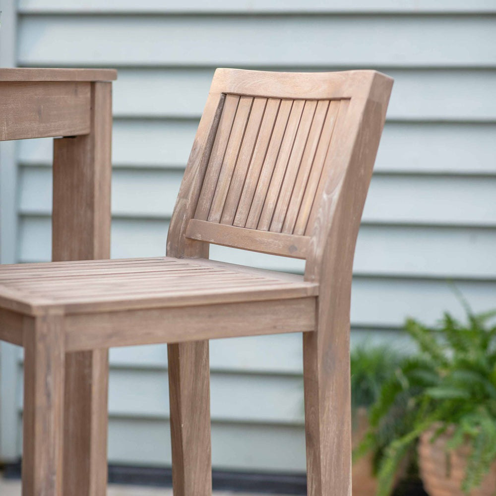 Product photograph of Garden Trading Set Of 2 Porthallow Bar Stool Natural from Olivia's.