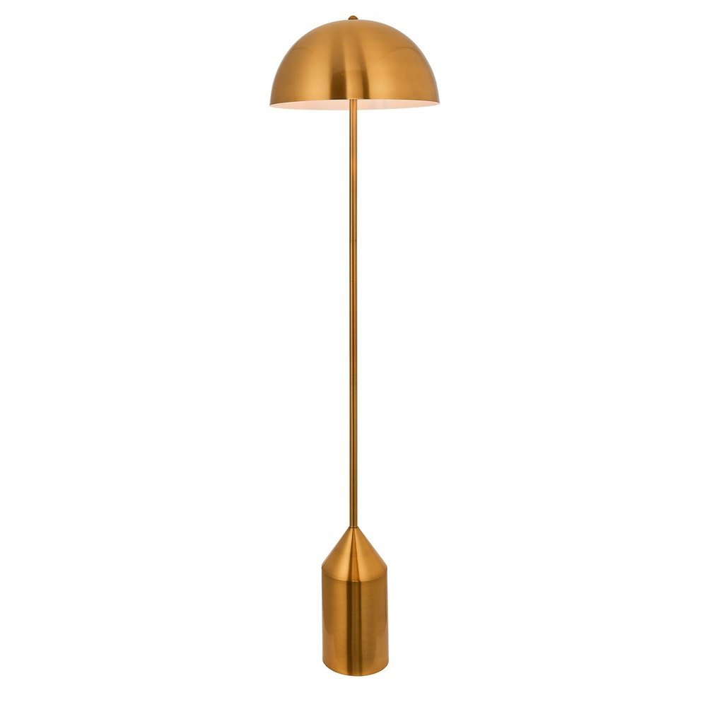 Product photograph of Olivia S Nellie 1 Floor Lamp Gold from Olivia's