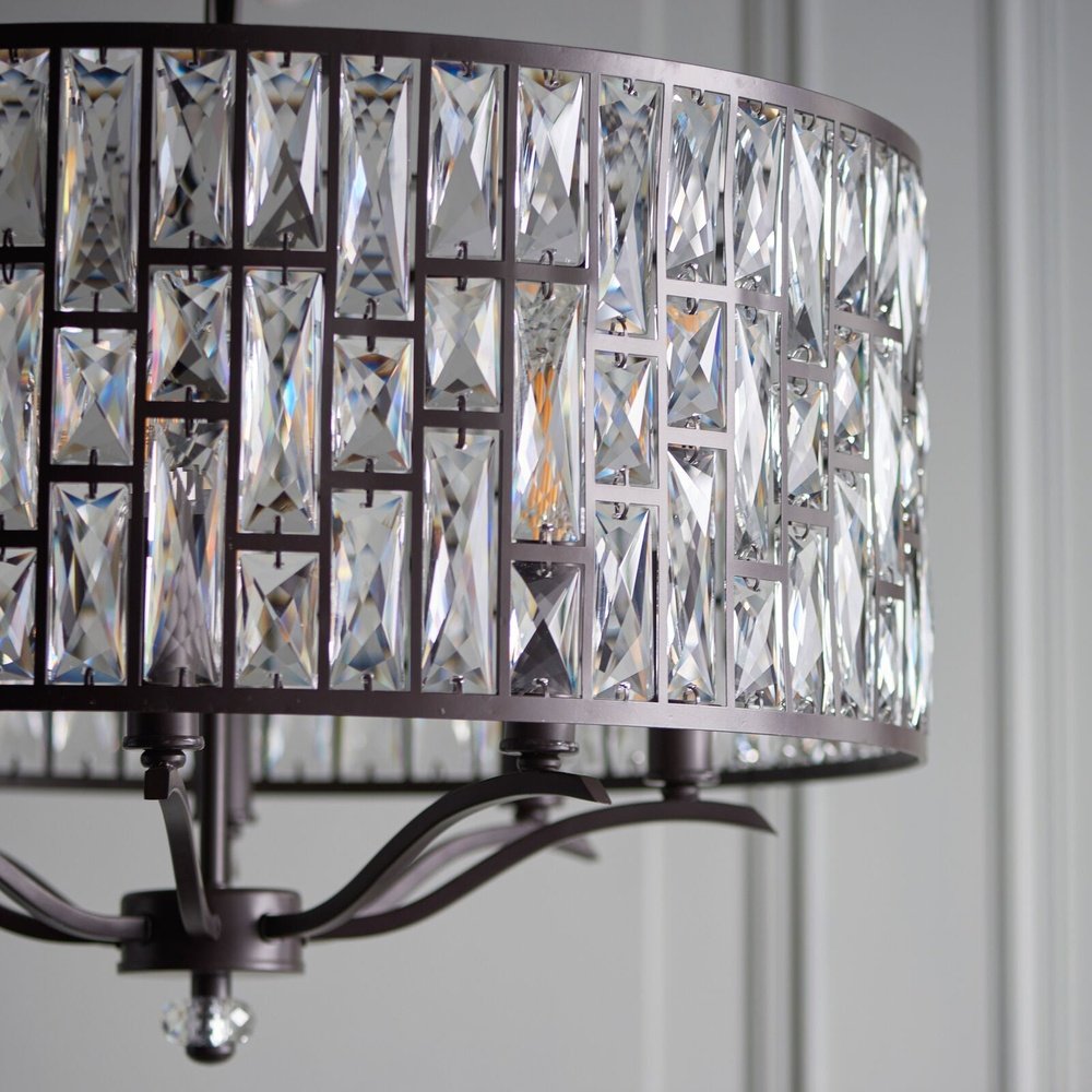 Product photograph of Olivia S Bella 8 Pendant Light from Olivia's.