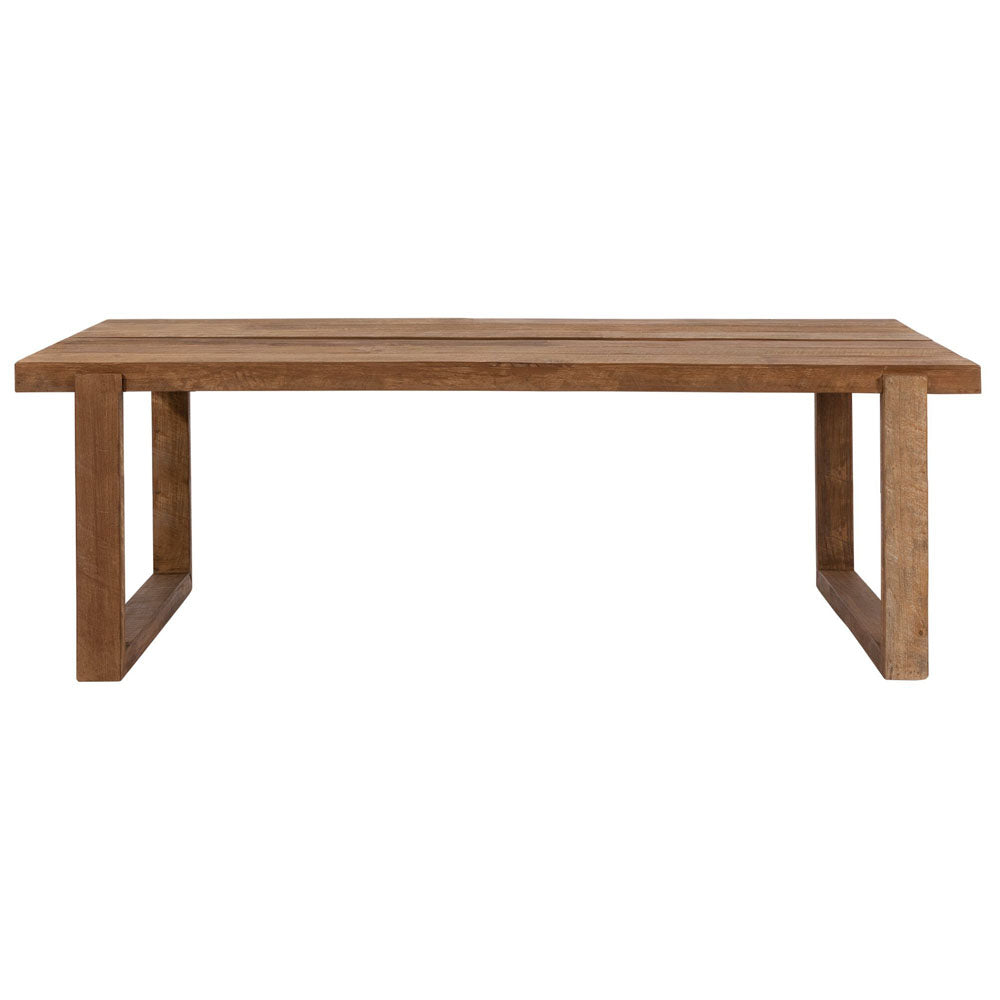 Product photograph of Dtp Home Icon Rectangular Dining Table In Recycled Teakwood Finish Large from Olivia's.