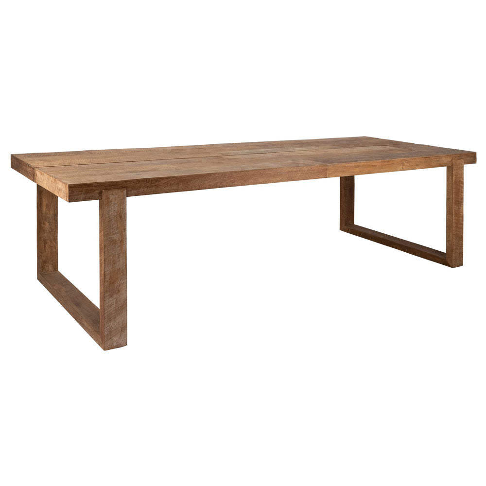 Dtp Home Icon Rectangular Dining Table In Recycled Teakwood Finish Small