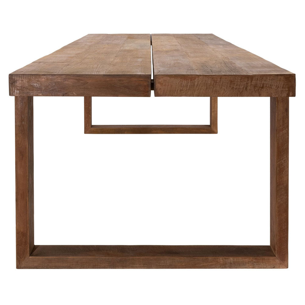 Product photograph of Dtp Home Icon Rectangular Dining Table In Recycled Teakwood Finish Large from Olivia's.