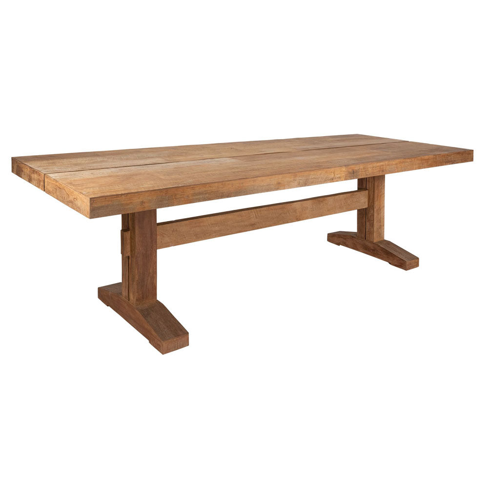 Product photograph of Dtp Home Borgo Dining Table In Recycled Teakwood Finish Large from Olivia's.