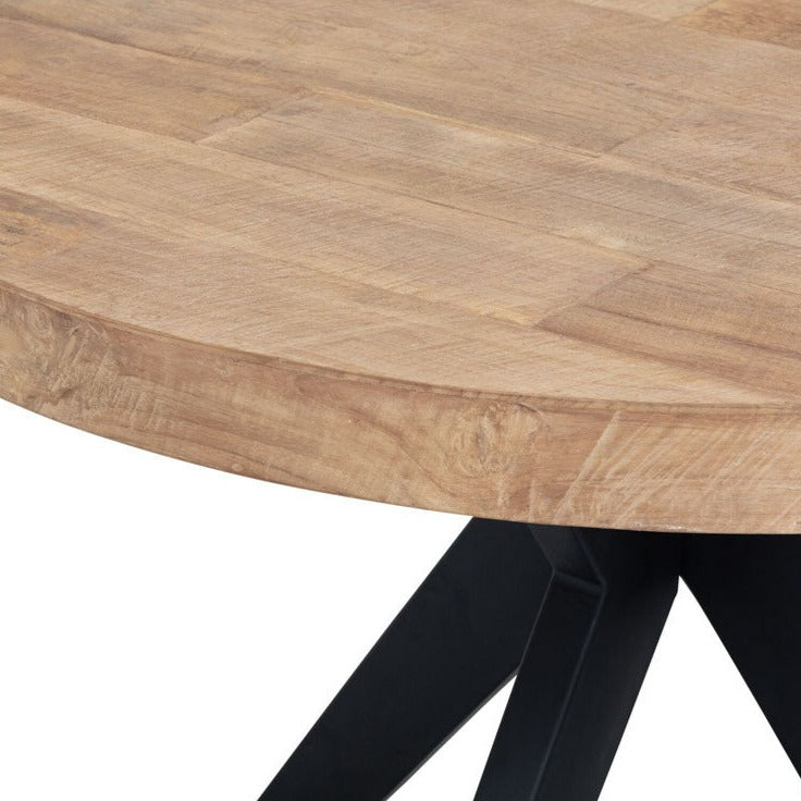 Product photograph of Dtp Home Darwin Round Dining Table In Recycled Teakwood Finish Large from Olivia's.