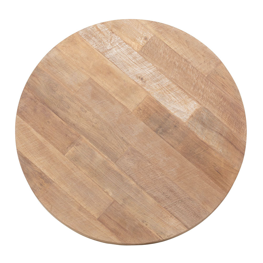 Product photograph of Dtp Home Darwin Round Dining Table In Recycled Teakwood Finish Large from Olivia's.