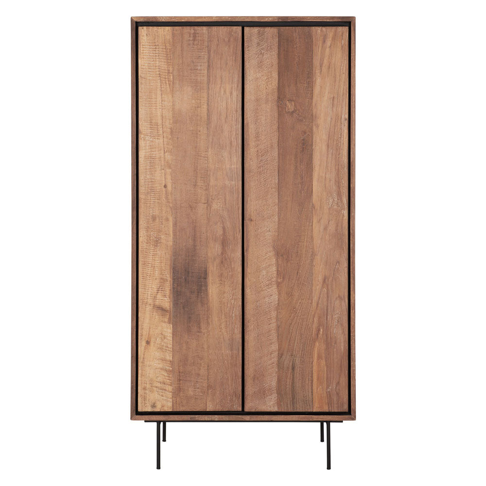 Product photograph of Dtp Home Metropole Cupboard In Recycled Teakwood Finish Small from Olivia's