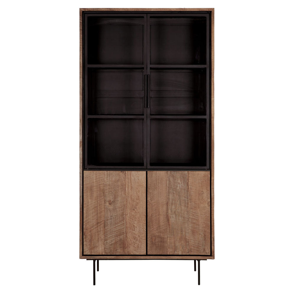 Product photograph of Dtp Home Metropole Showcase In Recycled Teakwood Finish Large from Olivia's
