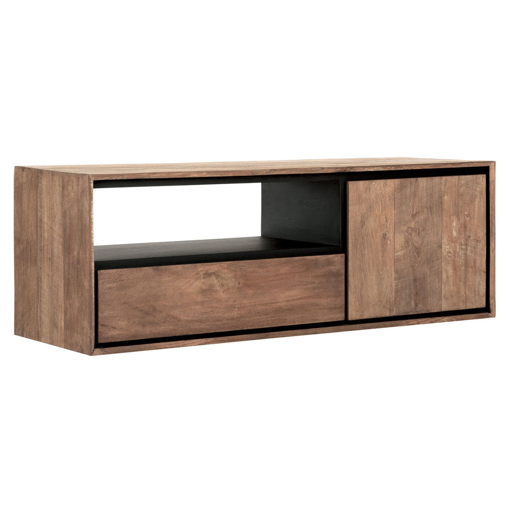 Product photograph of Dtp Home Metropole Hanging Tv Stand In Recycled Teakwood Finish Large from Olivia's.