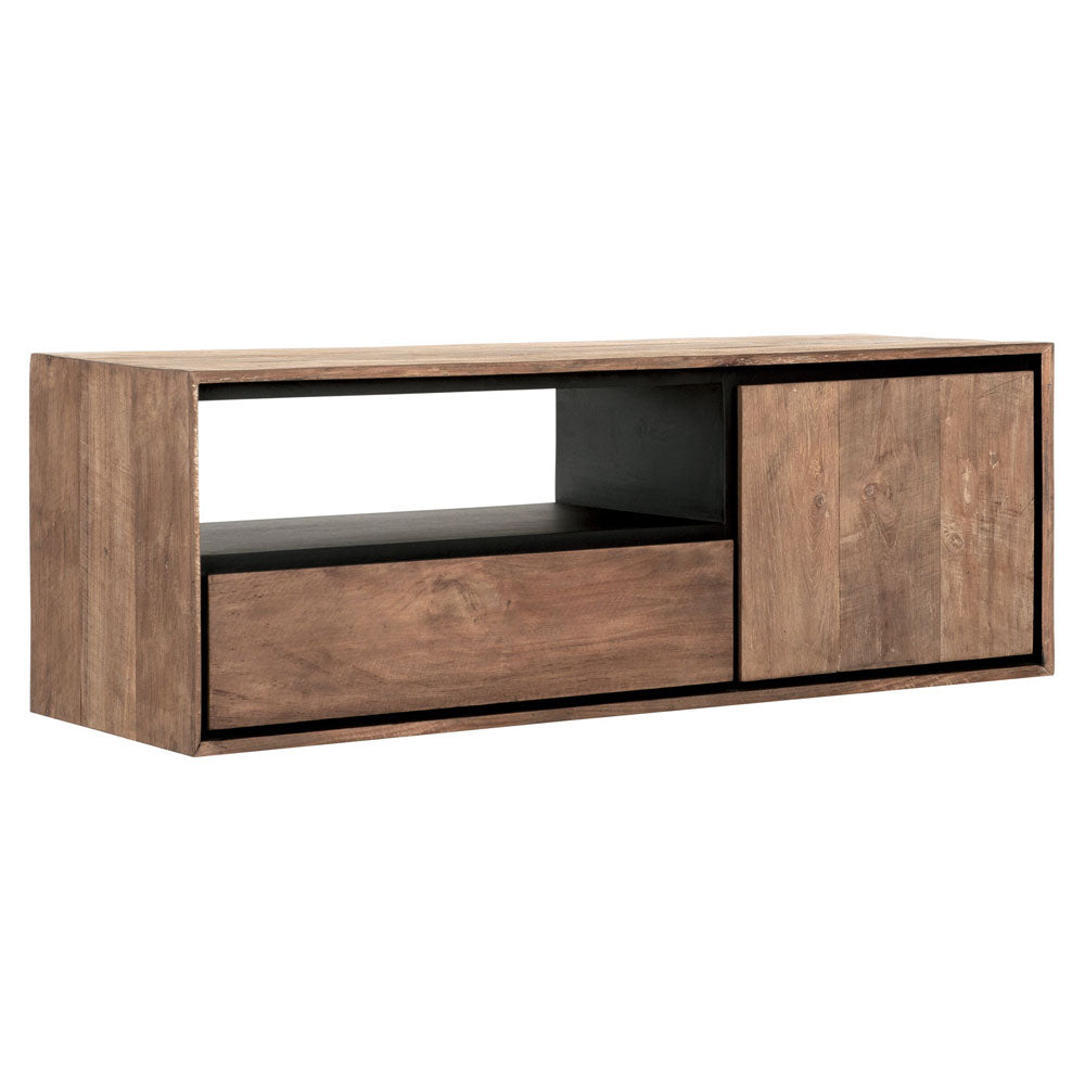 Product photograph of Dtp Home Metropole Hanging Tv Stand In Recycled Teakwood Finish Medium from Olivia's.