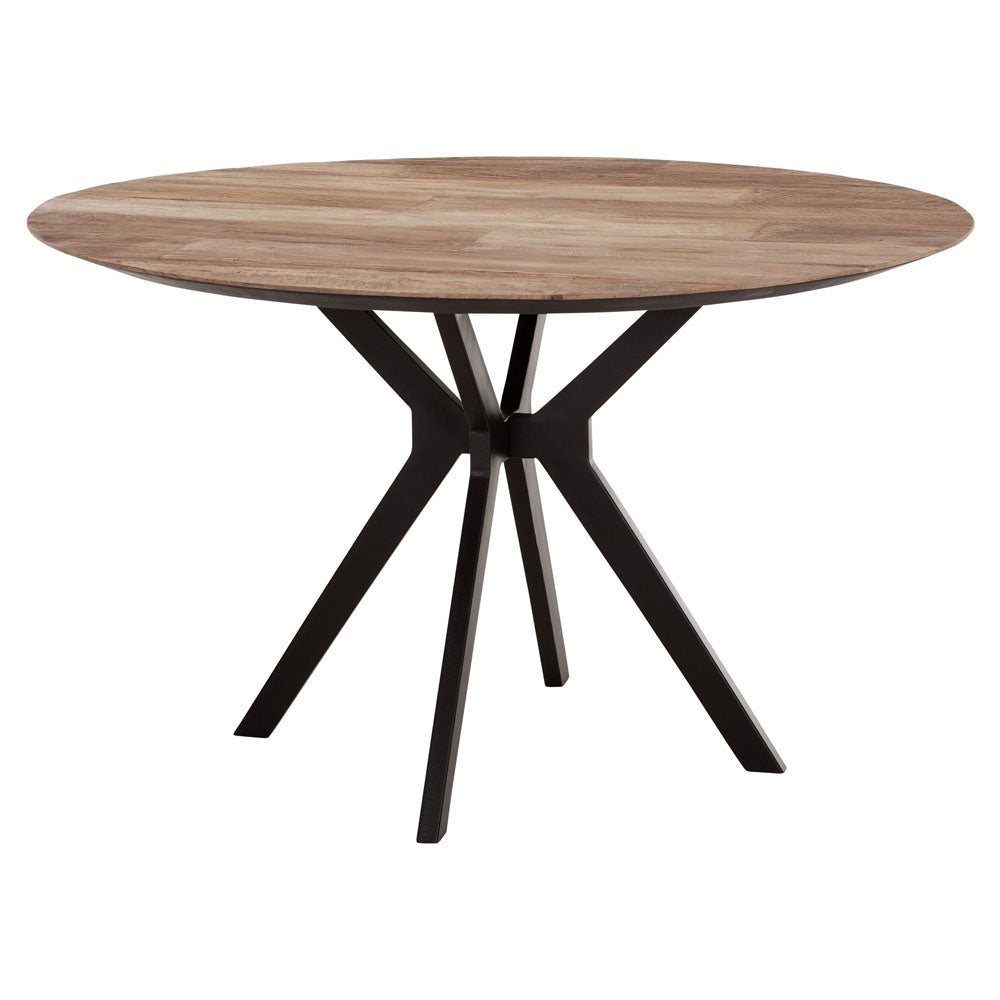 Product photograph of Dtp Home Metropole Round Dining Table In Recycled Teakwood Finish Large from Olivia's.