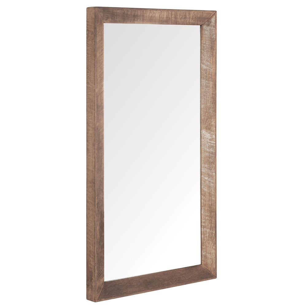 Product photograph of Dtp Home Metropole Rectangular Mirror In Recycled Teakwood Finish Large from Olivia's.