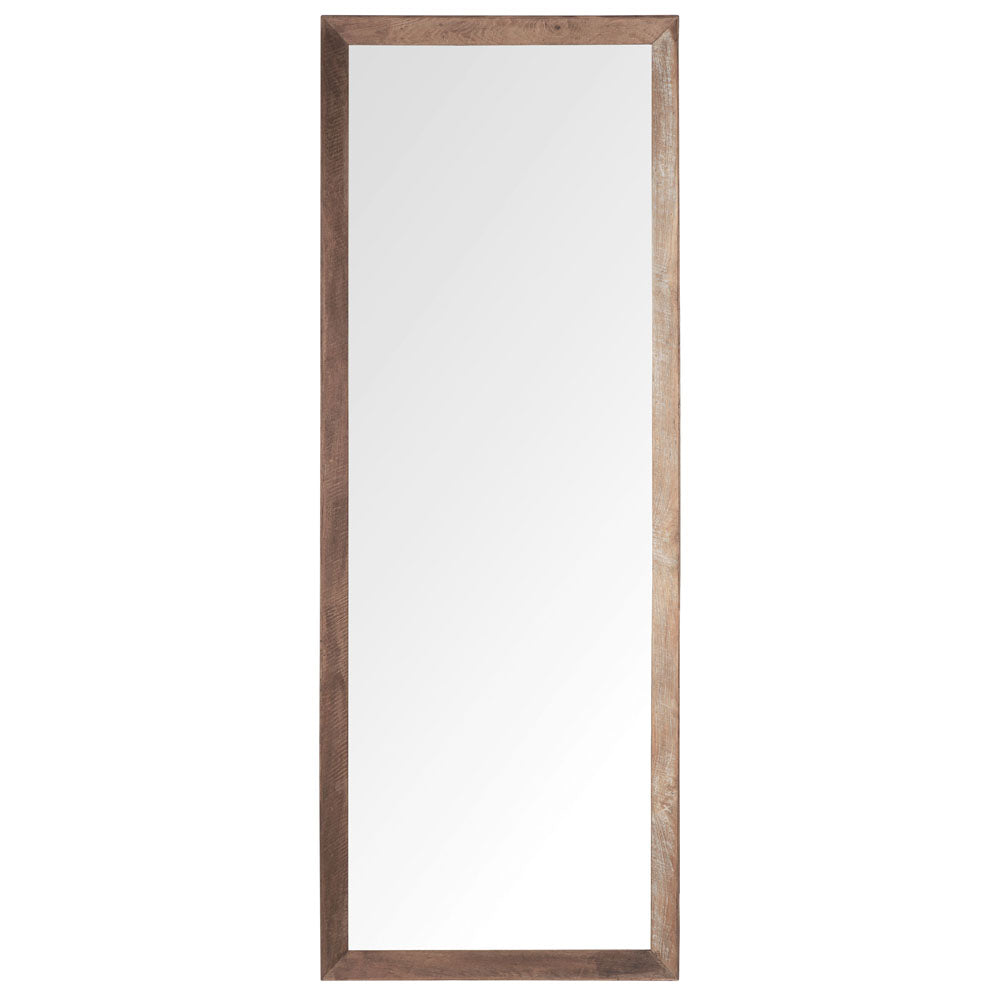 Product photograph of Dtp Home Metropole Rectangular Mirror In Recycled Teakwood Finish Small from Olivia's.