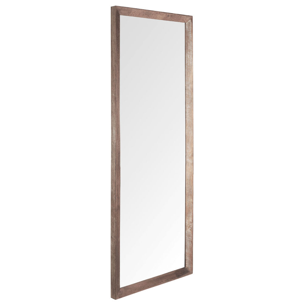 Product photograph of Dtp Home Metropole Rectangular Mirror In Recycled Teakwood Finish Large from Olivia's.