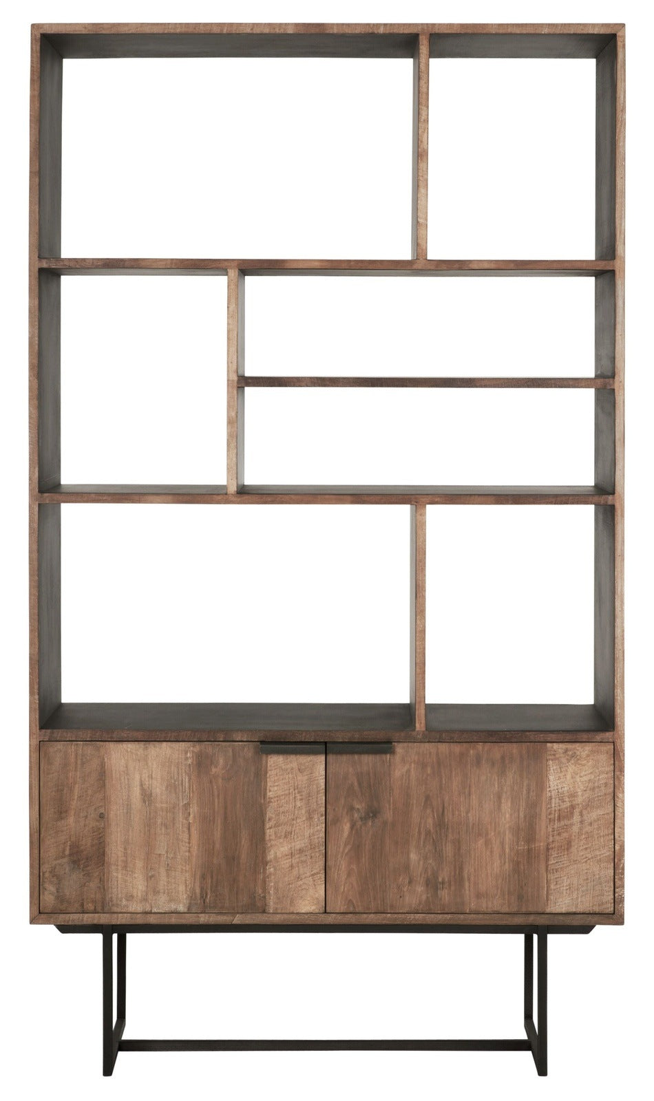Product photograph of Dtp Home No 2 Odeon Showcase In Recycled Teakwood Finish Small from Olivia's