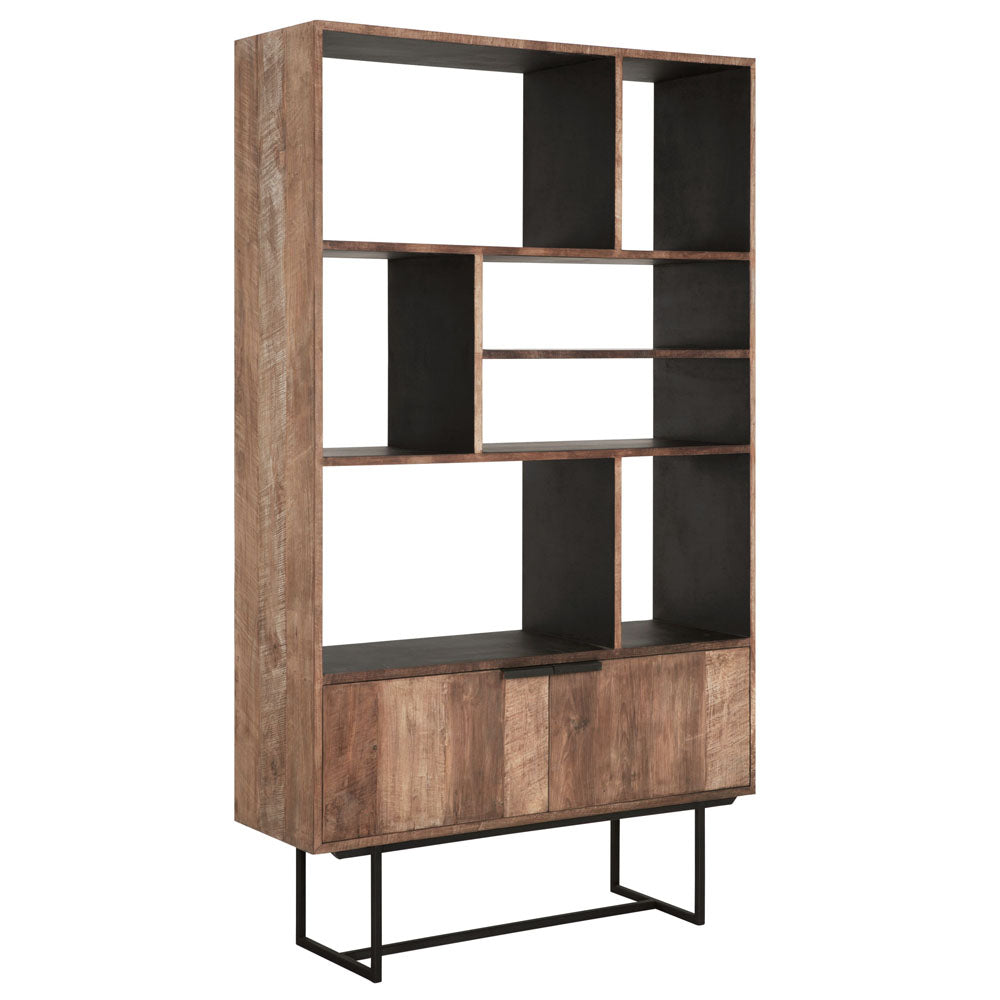 Dtp Interiors Odeon No2 Bookcase In Recycled Teakwood