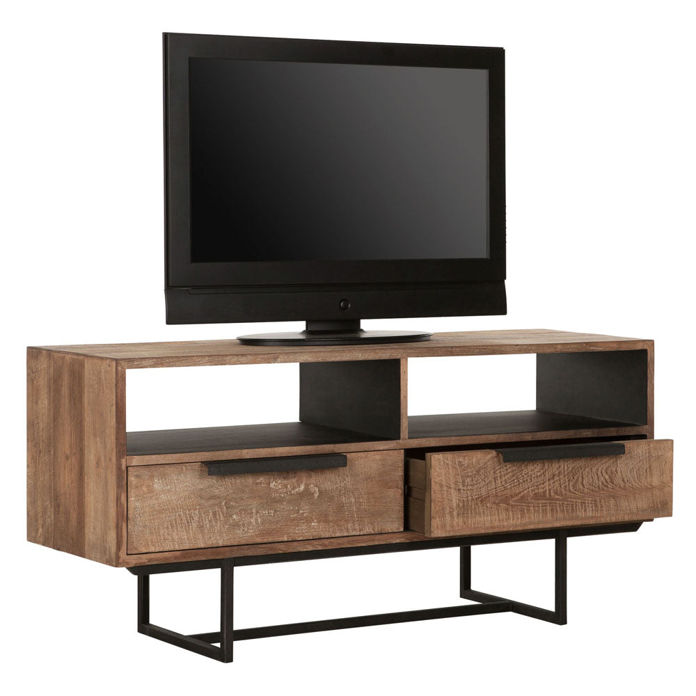 Dtp Home No1 Odeon Tv Stand In Recycled Teakwood Finish Small