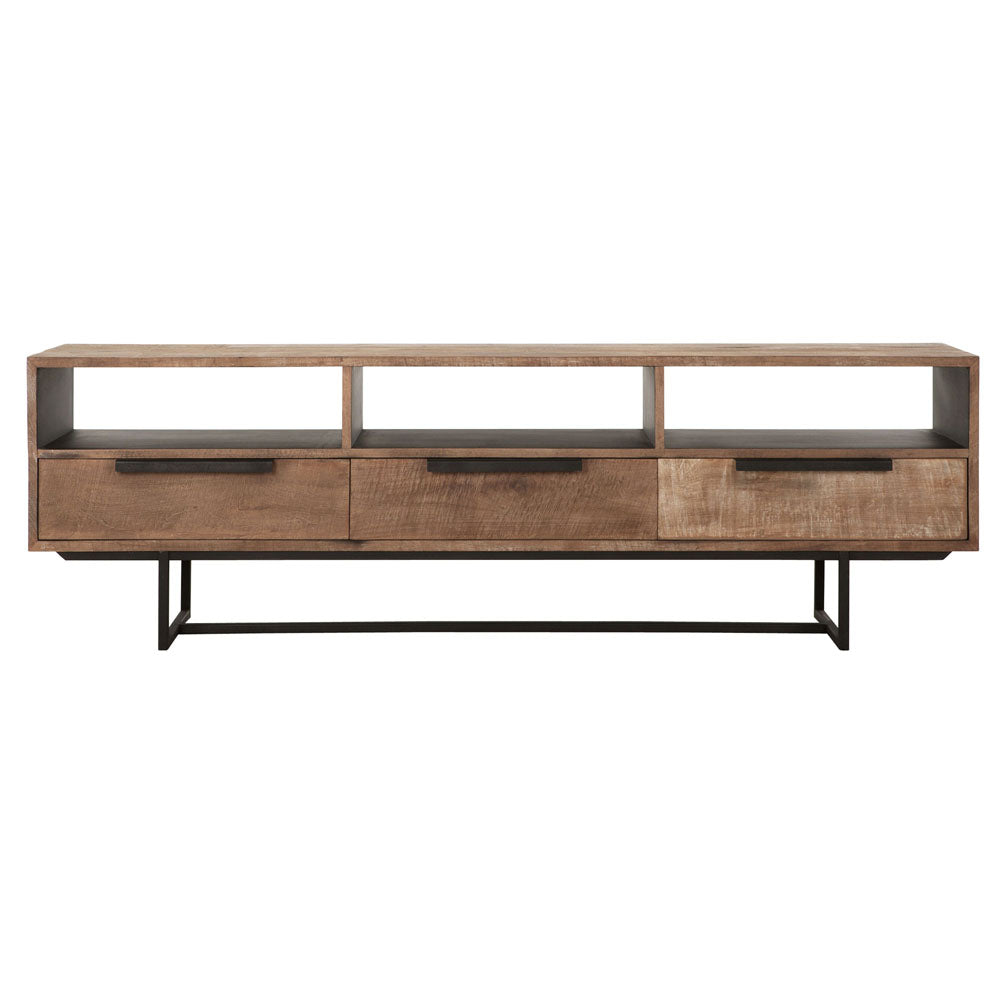 Product photograph of Dtp Home No 1 Odeon Tv Stand In Recycled Teakwood Finish Large from Olivia's.