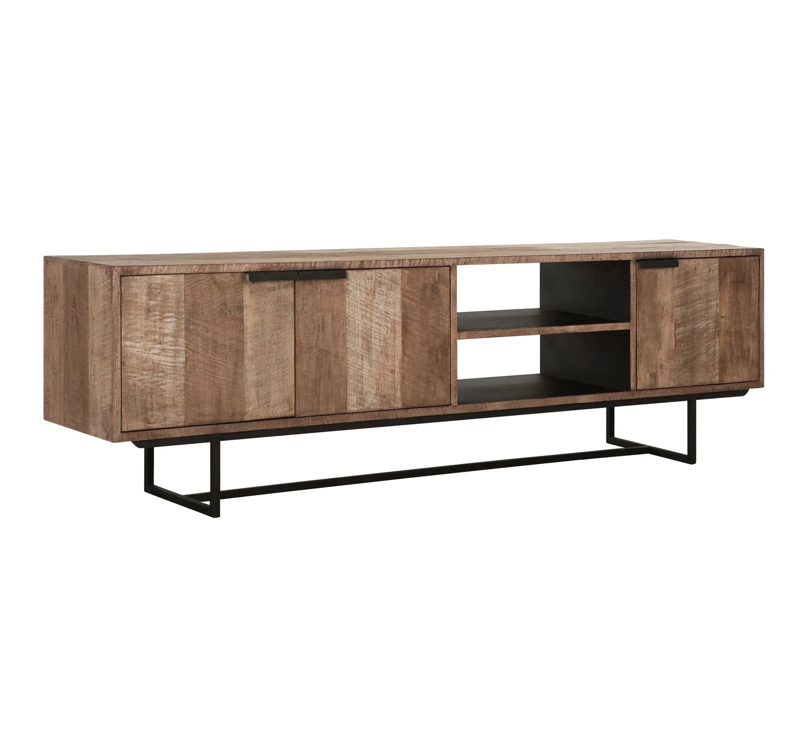 Product photograph of Dtp Home No 2 Odeon Tv Stand In Recycled Teakwood Finish Large from Olivia's.