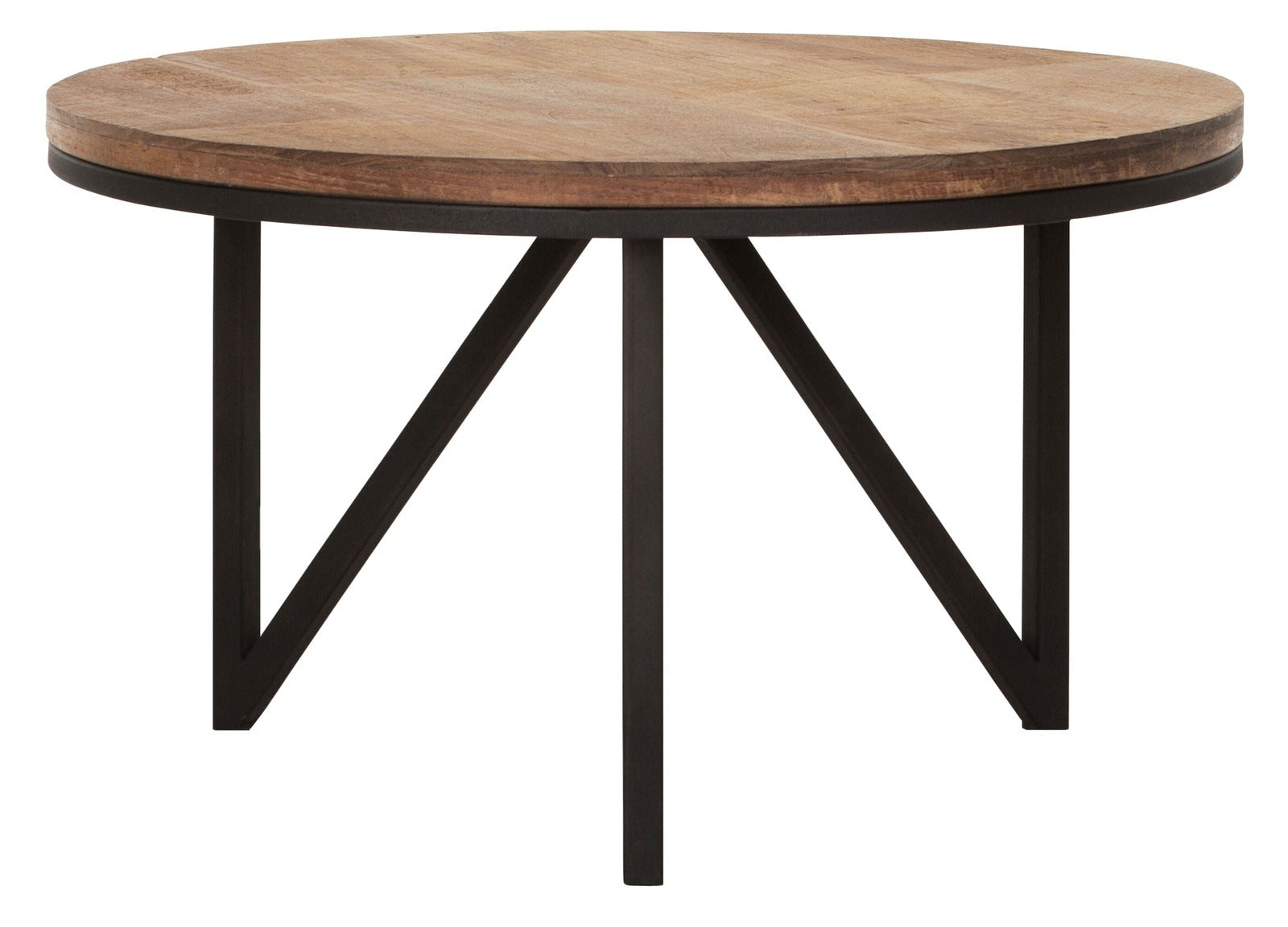 Product photograph of Dtp Home Odeon Round Coffee Table In Recycled Teakwood Finish Large from Olivia's.