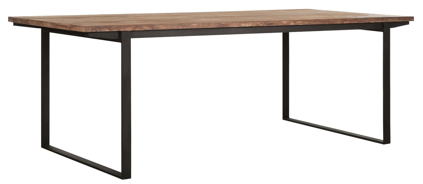 Dtp Home Odeon Rectangular Dining Table In Recycled Teakwood Finish Small