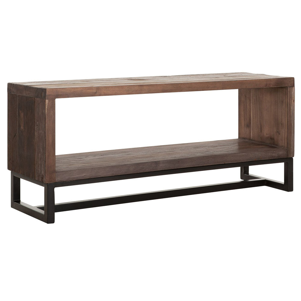 Product photograph of Dtp Home Timber Tv Stand In Mixed Wood Medium from Olivia's