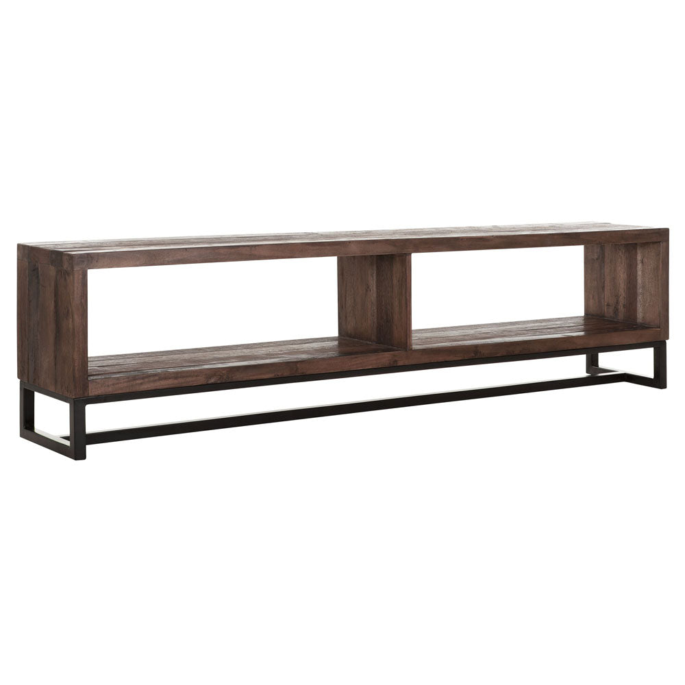 Product photograph of Dtp Home Timber Tv Stand In Mixed Wood Medium from Olivia's.