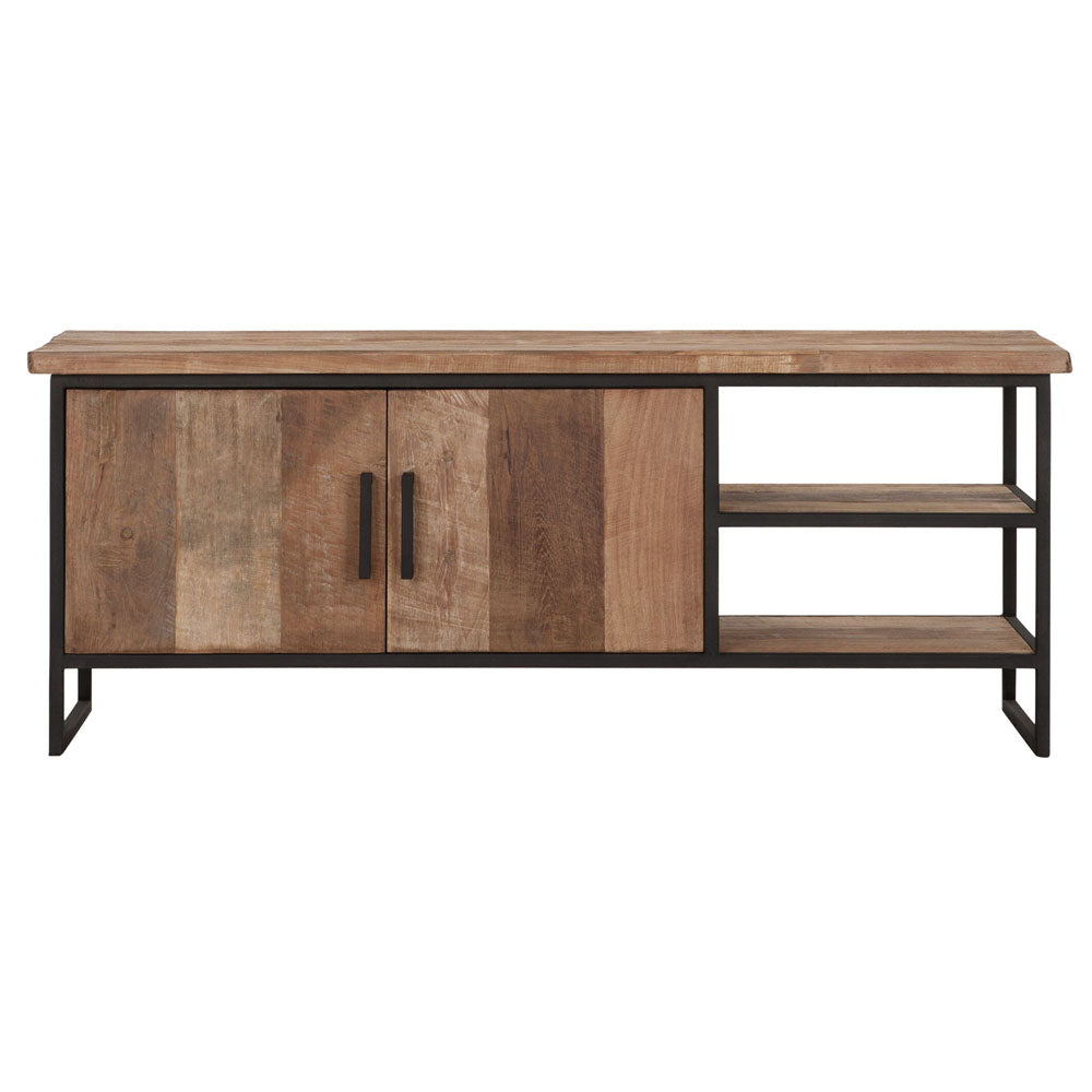 Product photograph of Dtp Home No 2 Beam Tv Stand In Recycled Teakwood Finish Small from Olivia's.