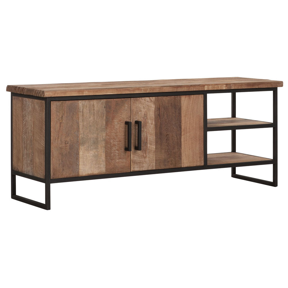 Product photograph of Dtp Home No 2 Beam Tv Stand In Recycled Teakwood Finish Small from Olivia's.