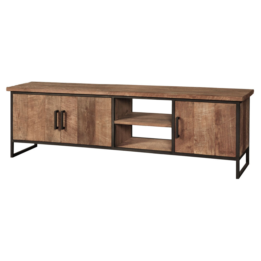 Product photograph of Dtp Home No 2 Beam Tv Stand In Recycled Teakwood Finish Medium from Olivia's.