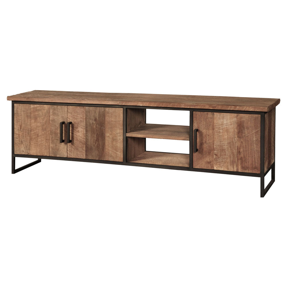 Product photograph of Dtp Home No 2 Beam Tv Stand In Recycled Teakwood Finish Small from Olivia's.