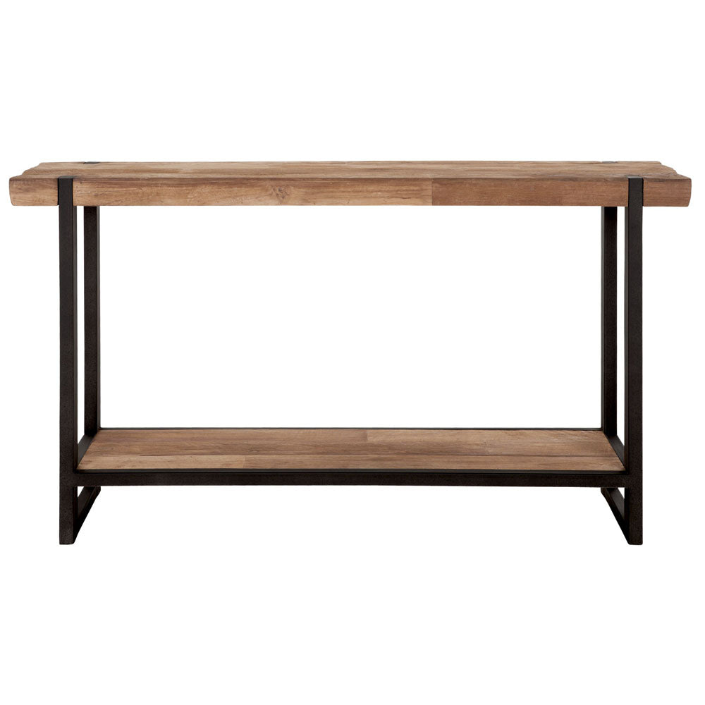 Product photograph of Dtp Interiors Beam Console Table In Recycled Teakwood from Olivia's.